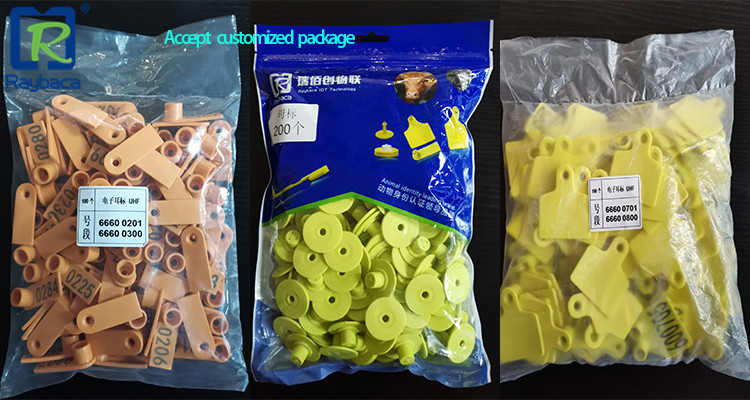 Anti Collision ISO Electronic Sheep Tags TPU Material