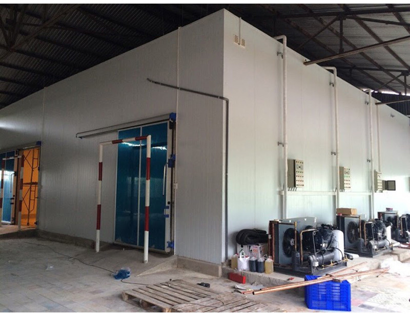Fire - Proof Customized Cold Storage Room With Swing / Sliding Door