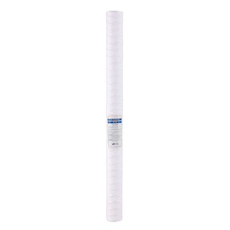 30*2.5PP Filter Housing 5 Micron Wound Water Filter Cartridge with Durable Material