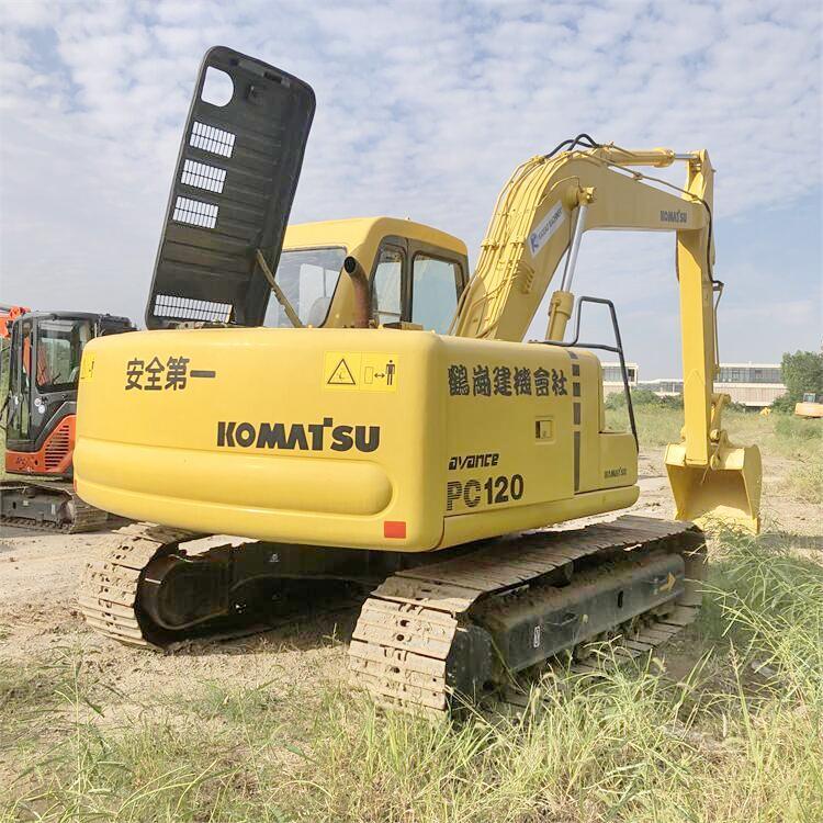 64KW Power Komatsu PC120 6 Excavator With Cummins Engine