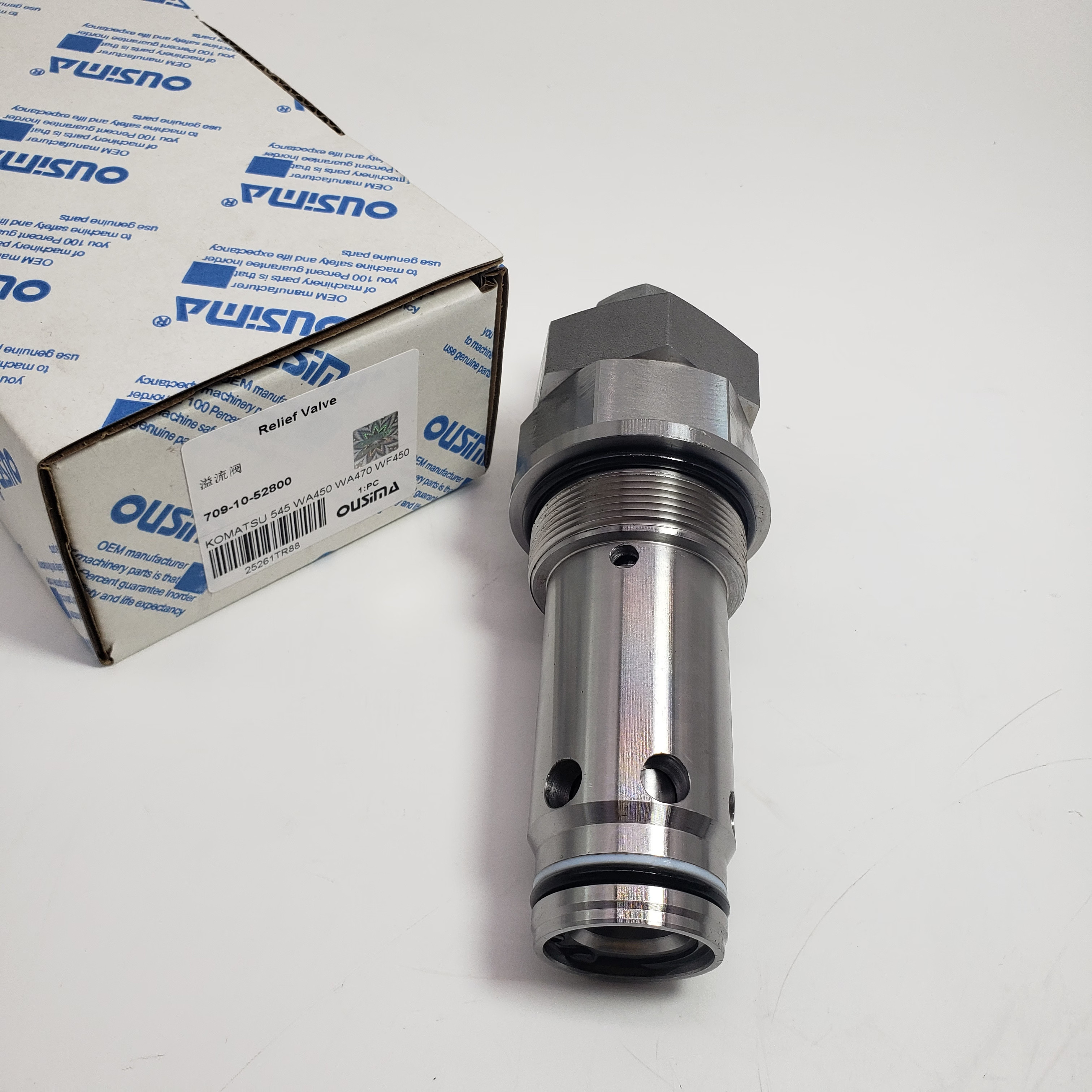 Relief Valve 709-10-52800 For KOMATSU WA450 WA450L WA470 WF450
