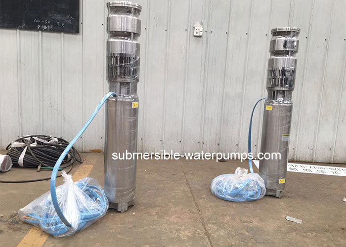Big Flow 30hp Multistage Submersible Borehole Pump