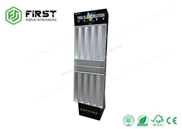 OEM Customized Foldable POP Carton Stand Custom Retail Cardboard Floor Display