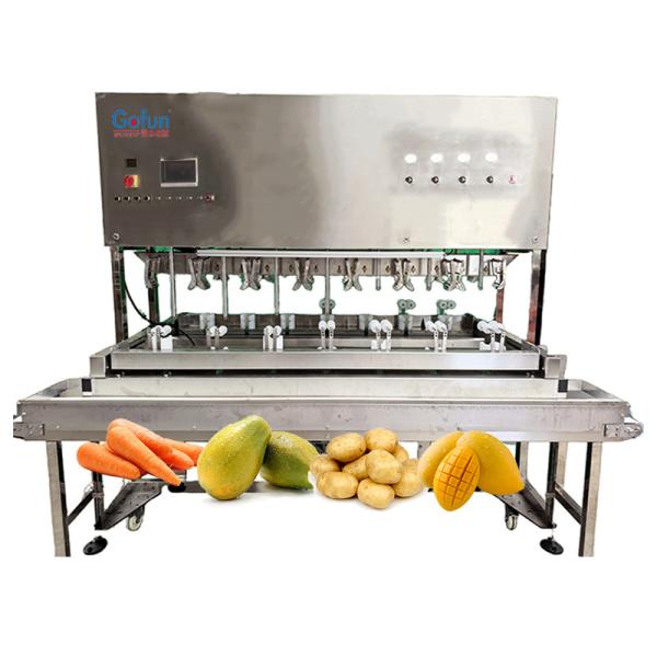 Mitsubishi PLC Apple Automatic Peeling Machine For Fruits And Vegetables