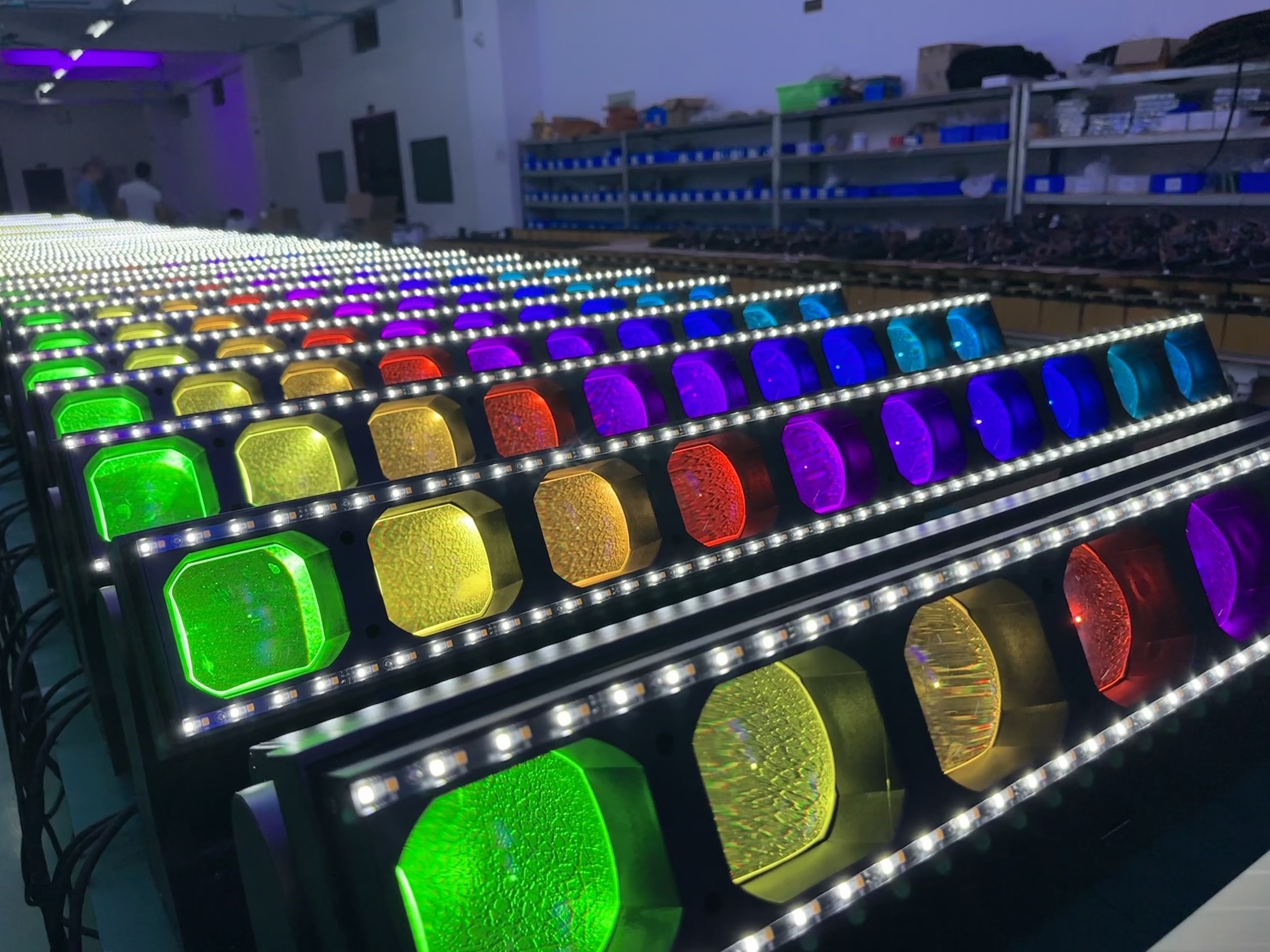 10*60W Pixel Zoom Motorized Led Beam Moving Head Light RGBW For Dj Show Disco Bar Ktv Stage