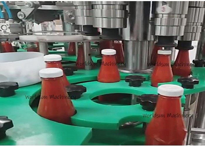 SUS316 5000BPH Ketchup Filling Machine ketchup bottle filling machine stainless steel CE certification automatic