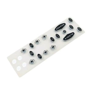 Custom Design Conductive Custom Color Silicone Rubber Keyboard