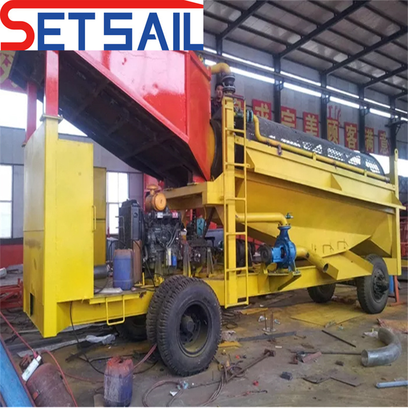 Set Sail Gold Mining Machine Alluvial Diamond Plant