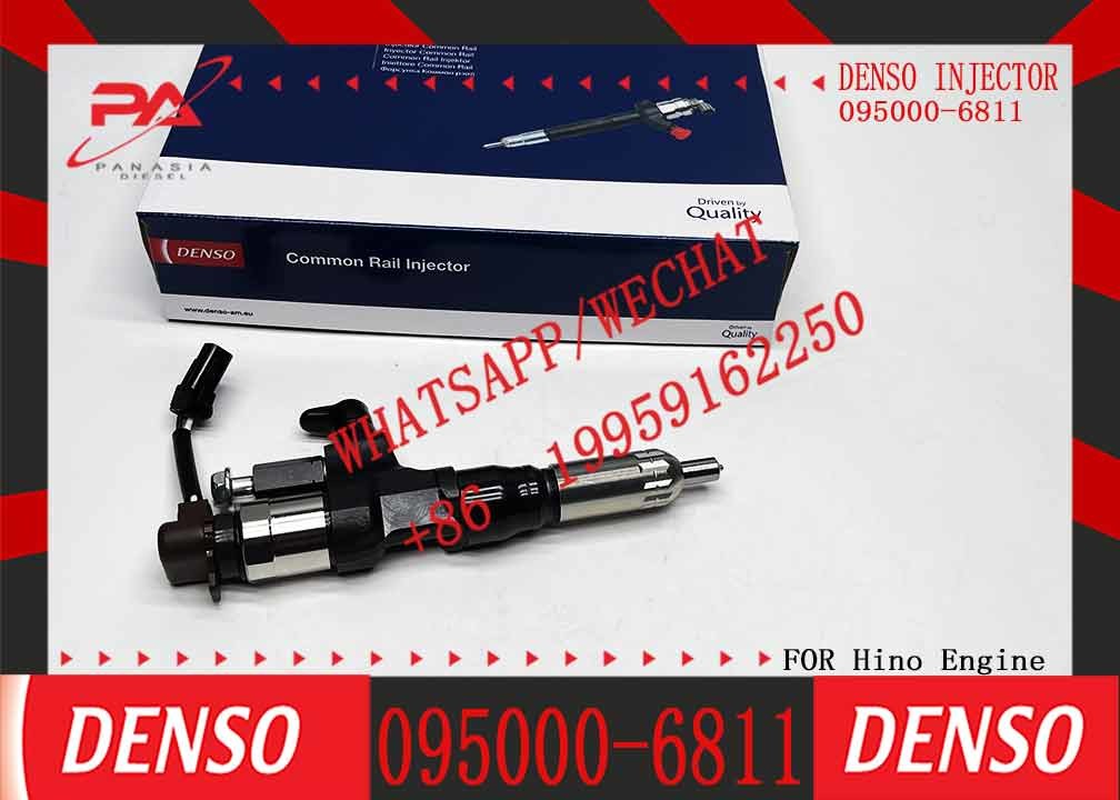 Diesel Common Rail Injector 095000-6811 23670-E0201 For hino J08E engine parts 095000-6811 23670-E0201