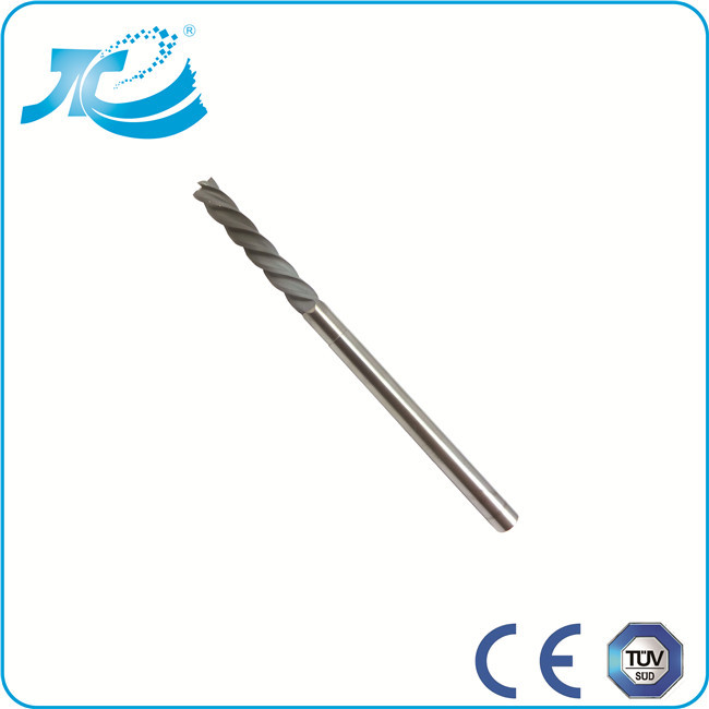 45 Helix And HRC 55 Degree Solid Carbide End Mill , High Performance End Mills