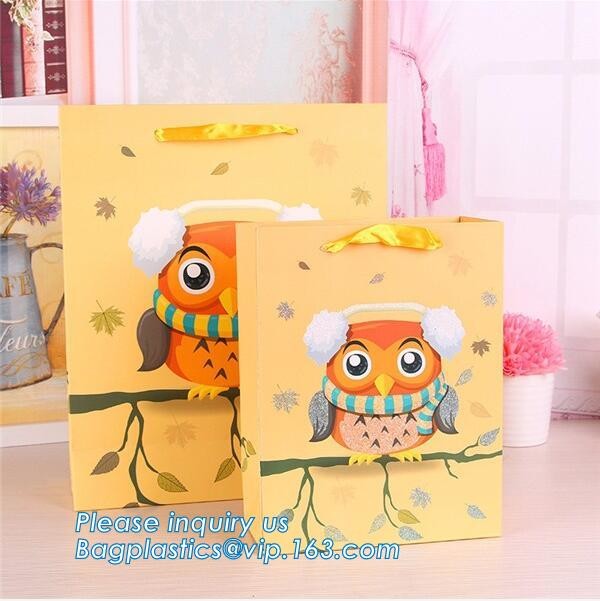 Luxury Paper Gift Carrier Shopping Bag Party Bag with Handles,printed paper carrier bag for apparel shopping bag, bageas