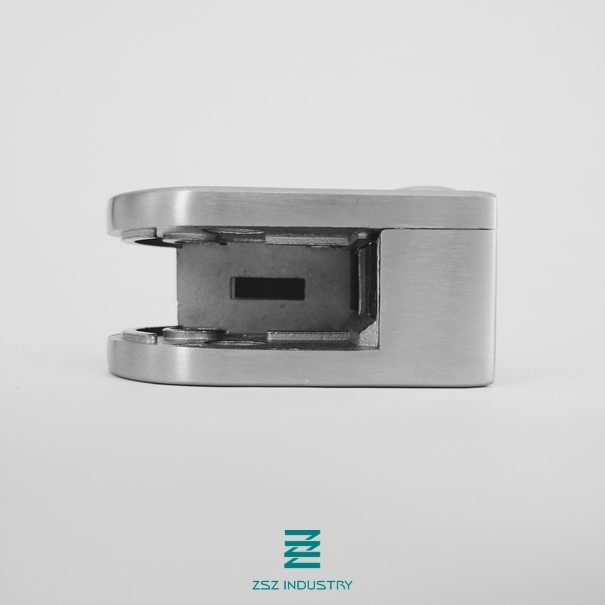 Flat Surface Glass Railing Clamps Stainless Steel Material H55mm X W55mm