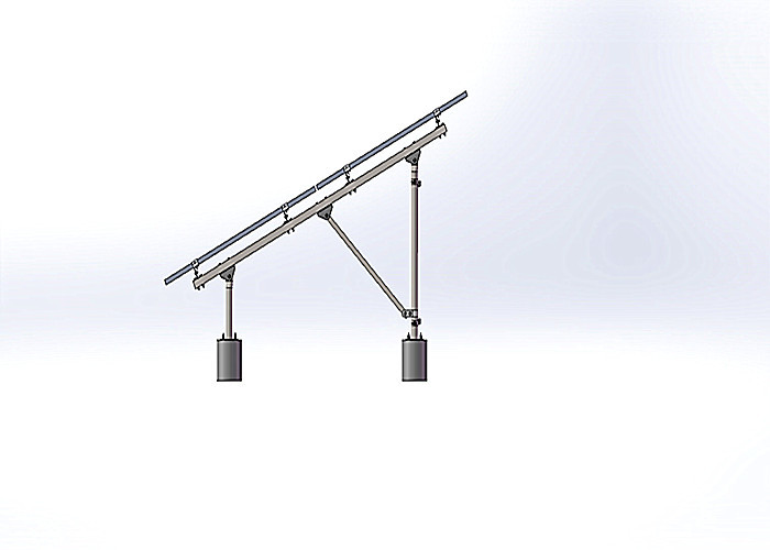  PV Durable Solar Panel Ground Mounting Systems Customized Professional Design Manufactures