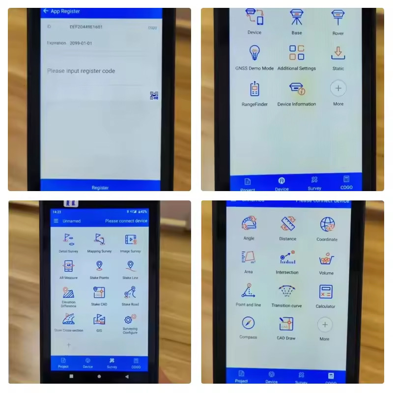 Surveying Software Android APP E-survey Hi-survey Perpetual License Key SurPad 4.2 CHCNAV Landstar Hi-survey