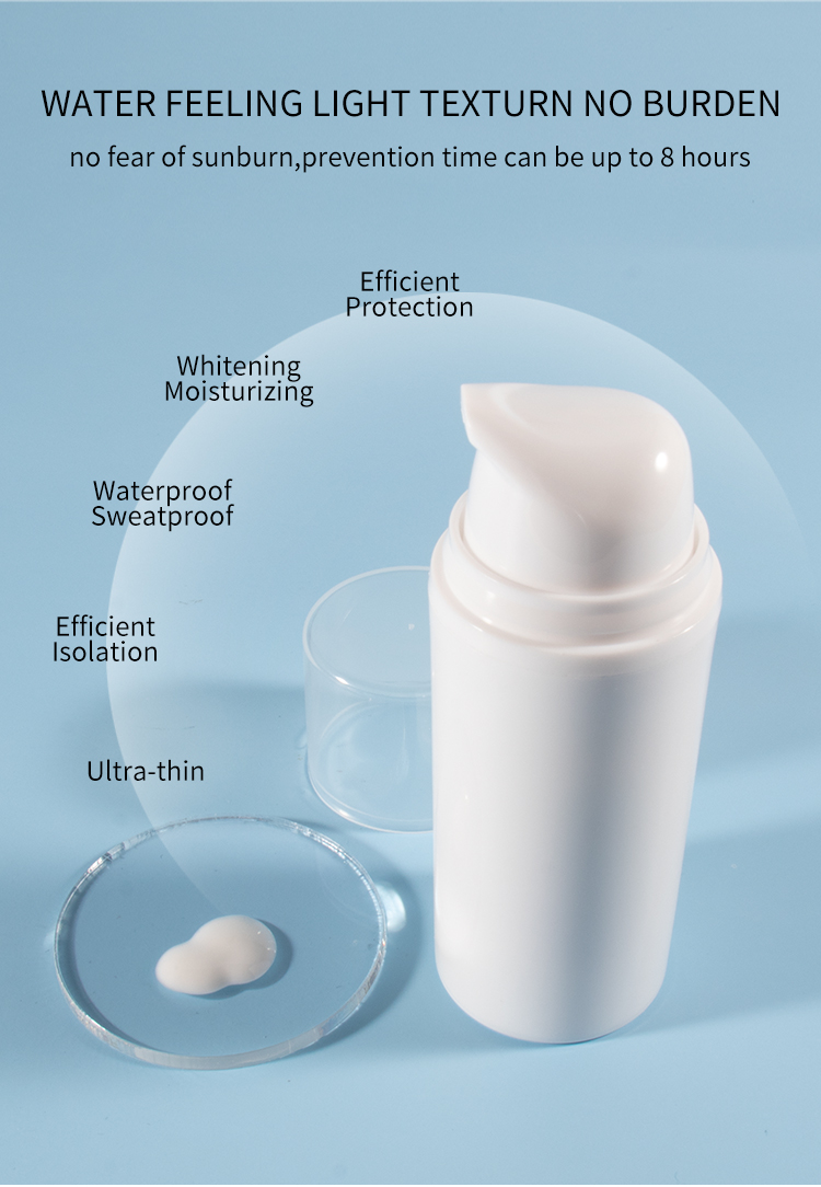 60g Mens Sunscreen Products Non Whitening UVA UVB PA 50+++ Water Base Sunblock Face Sunscreen