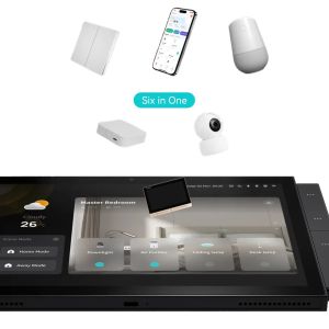 USB FHD Smart Home Touchscreen Control Panel Built In Zigbee Ble Gateway