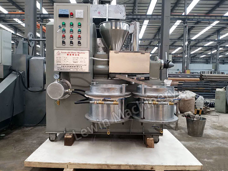Small Scale Cold And Hot Oil Press Machine Automatic Cooking Oil Presser Cooking Sunflower Oil Press Machine