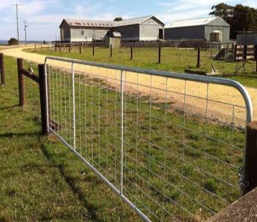 Powder Coated Heavy Duty Gate N Stay 12' (3600mm) 2.3mm wall thick - Mesh Metal Farm Gates