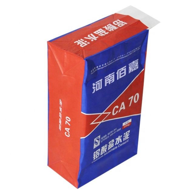 Multiwall Pine Pellets Paper Bag 50Kg Pasted Valve Cement Packing