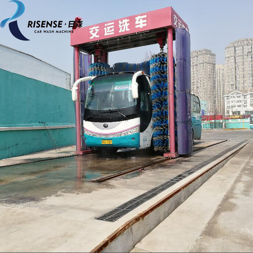 5300x2200x2100mm Fully Automatic Tunnel Car Wash Machine System