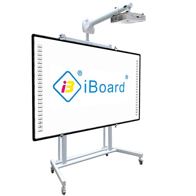 Mobile Stand for Interactive Whiteboards Use with Projectors