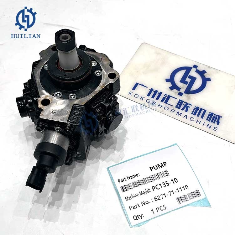 6271-71-1110 Diesel Fuel Injection Pump Fuel Pump Excavator Engine Parts for PC135-10 PC130 PC130-7 PC130-8