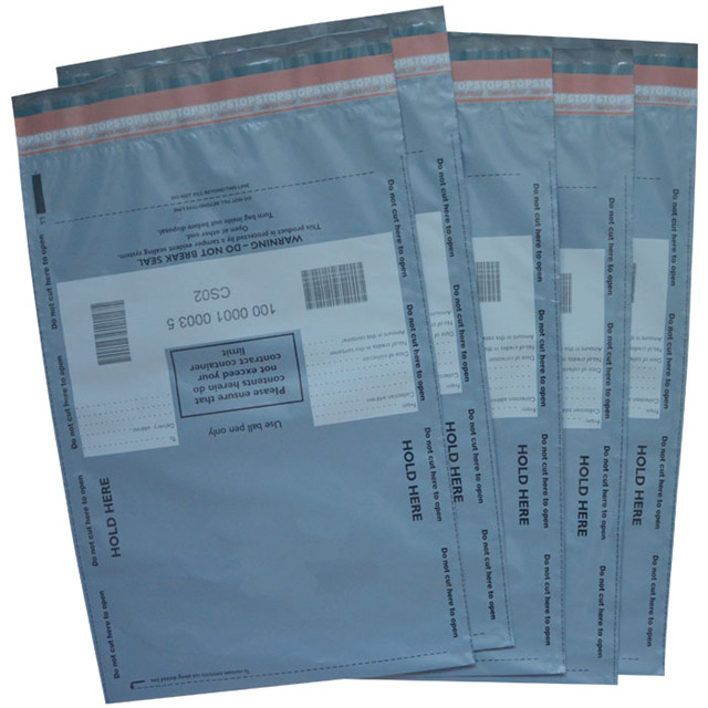 Customized Color Security Self Adhesive Tamper Proof Plastic Security Bags