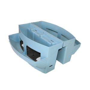 Self Watering Adjustable Railing Plastic Hanging Flowerpot Rail Planter Design