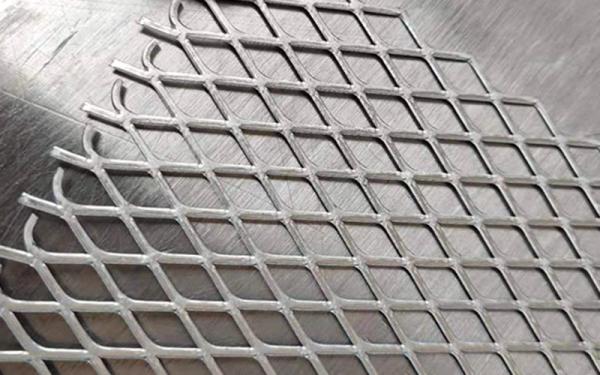 316L /304 Stainless Steel Expanded Metal Mesh / 310S Decorative Expanded Metal