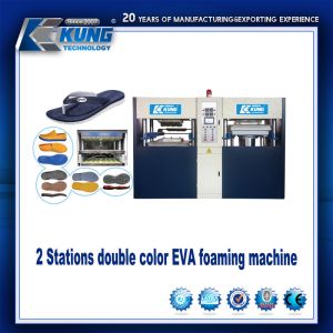 Two Stations EVA Shoes Injection Machine PLC Control Practical