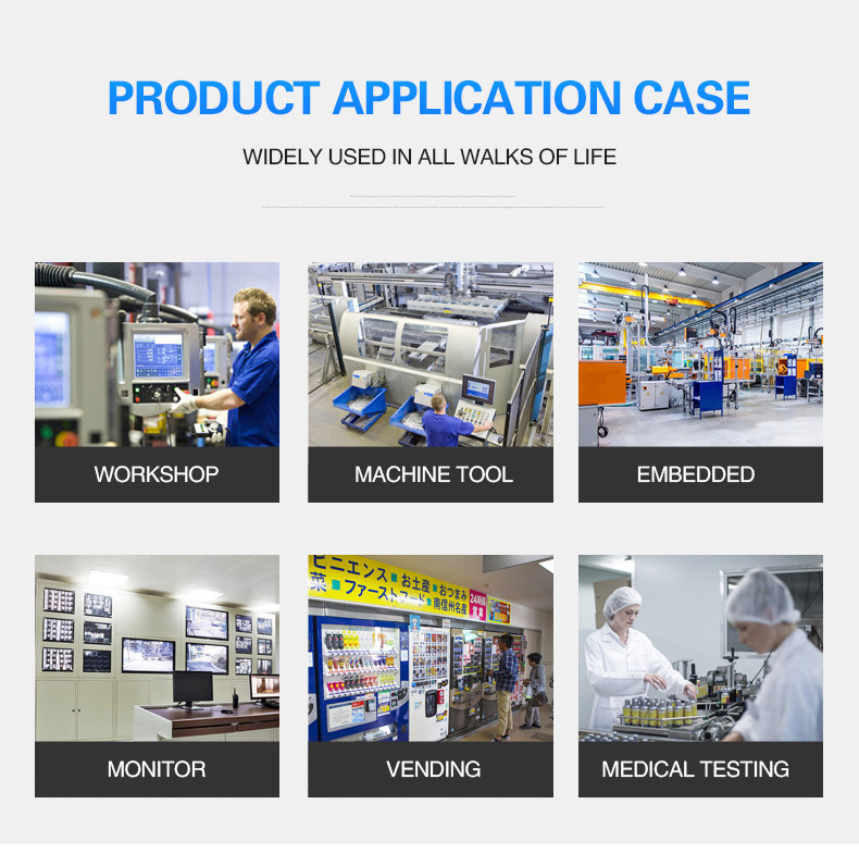 12 Inch Hanging Digital Signage Fully Enclosed Dustproof Industrial Touch Tablet