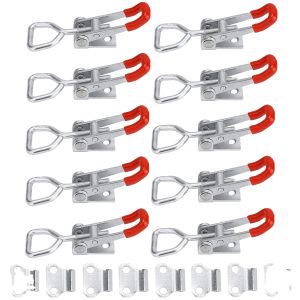 L Shaped Adjustable Spring Draw Toggle Latch Toggle Clamp Latch