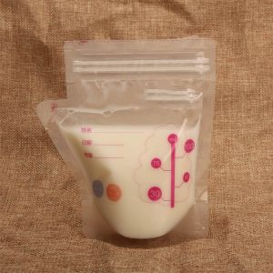 Disposable Double Seal 250ML Breast Milk Pouches