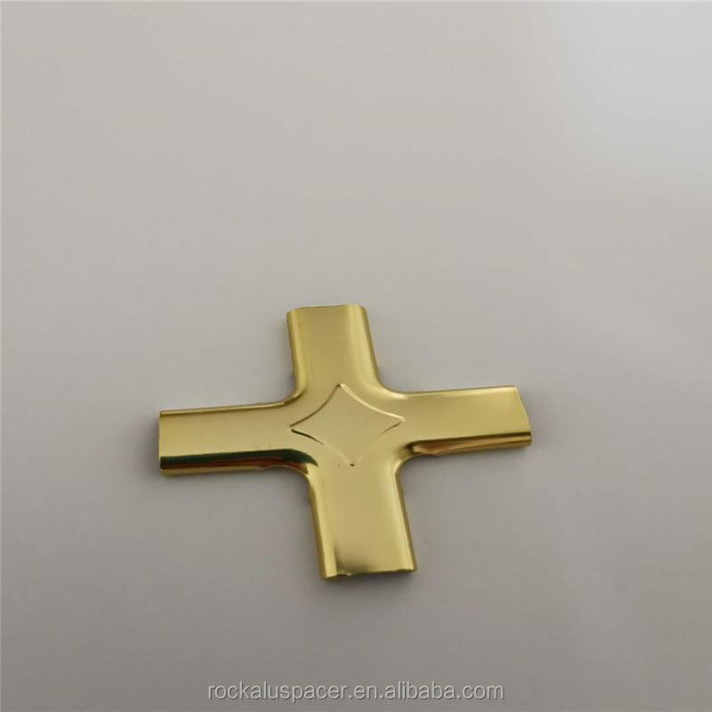 Steel Electroplate Replacement Astragal Bars Decoration For Double Glazing Door Glass