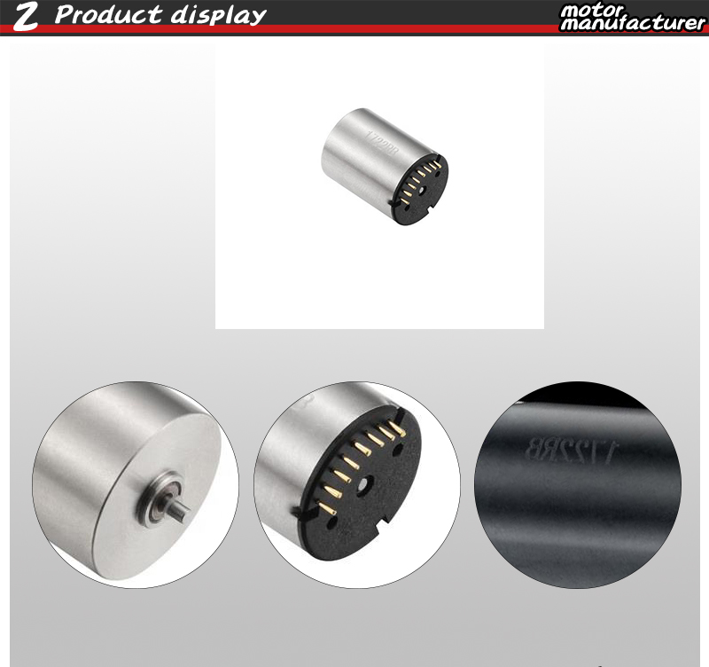 Faradyi Brushless Coreless Motor D17*L22mm High Quality Customizable Motor With Encoder and External Driver For Medical
