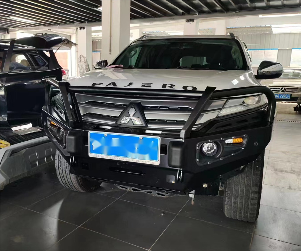 Customized Thickness Car Body Kit for Mitsubishi Triton Steel Front and Rear Bumpers