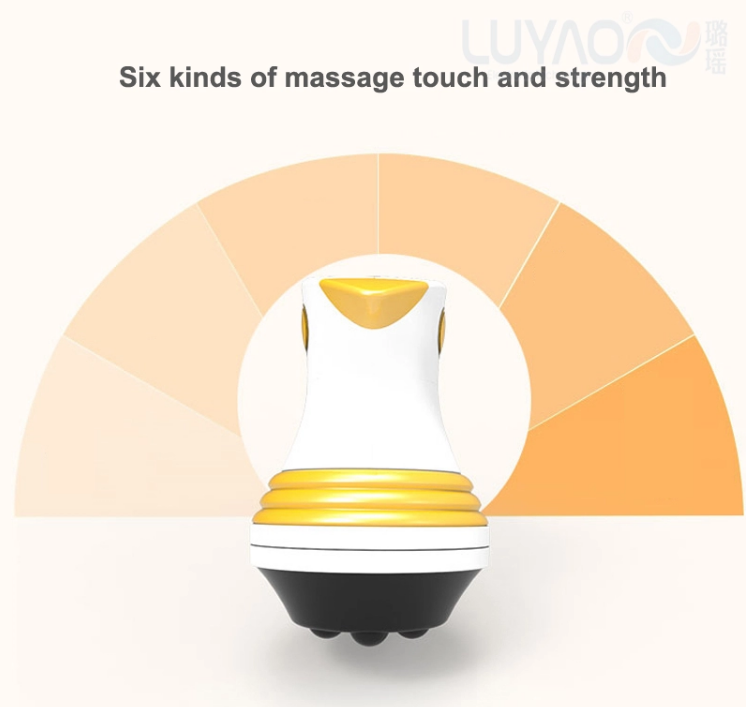 Wireless Handheld Slimming Anti Cellulite Electric Massager 8.4V Charger
