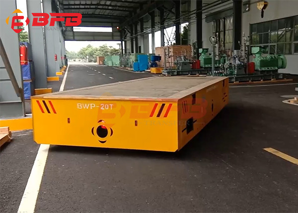 Customized Cart Frame Automated Guided Steerable Transfer Car For Steel Coil