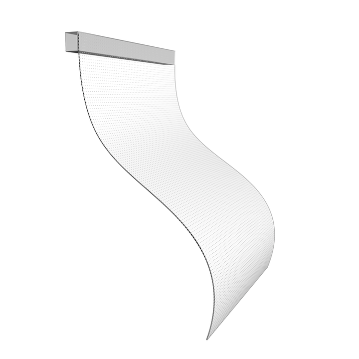 High Transparency P4 Flexible LED Display Screen Glass Transparent LED Window