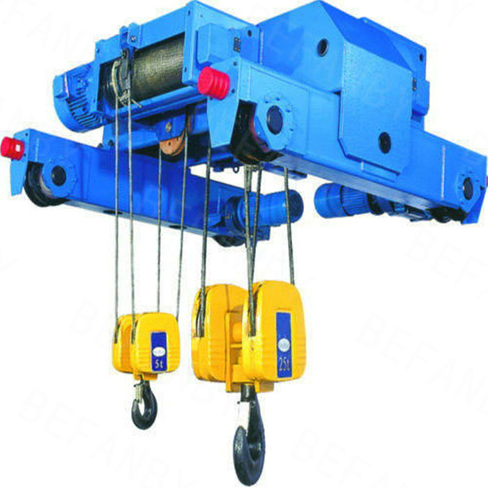 5ton double speed chain heavy capacity hoist crane winch for overhead crane