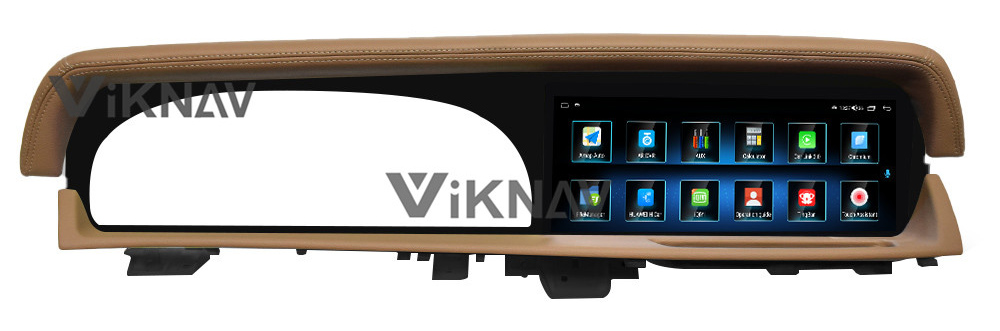 12.3 Inch android head unit Mercedes BENZ S Class W221 W216 car stereo with apple carplay