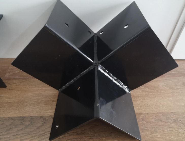 Protect Your Fences with Heavy Duty Fence Post Bases and Triangle Bracket Structure