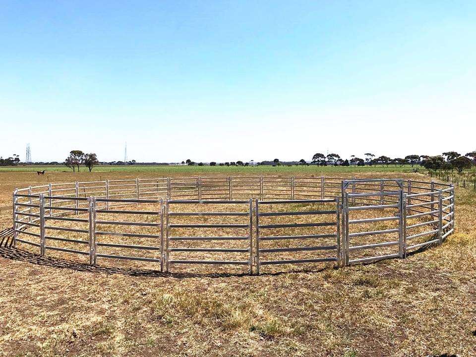 1.8m×2.1m Frame Frame 120g/M2 Coating Heavy Duty Cattle Panel