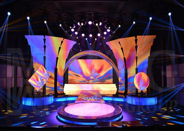 P10 Full Color LED Display Rental Stage Background LED Screen 1800nits