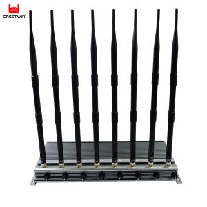  WiFi 2.4G Adjustable 60m 46W WIFI Mobile Signal Jammer Manufactures
