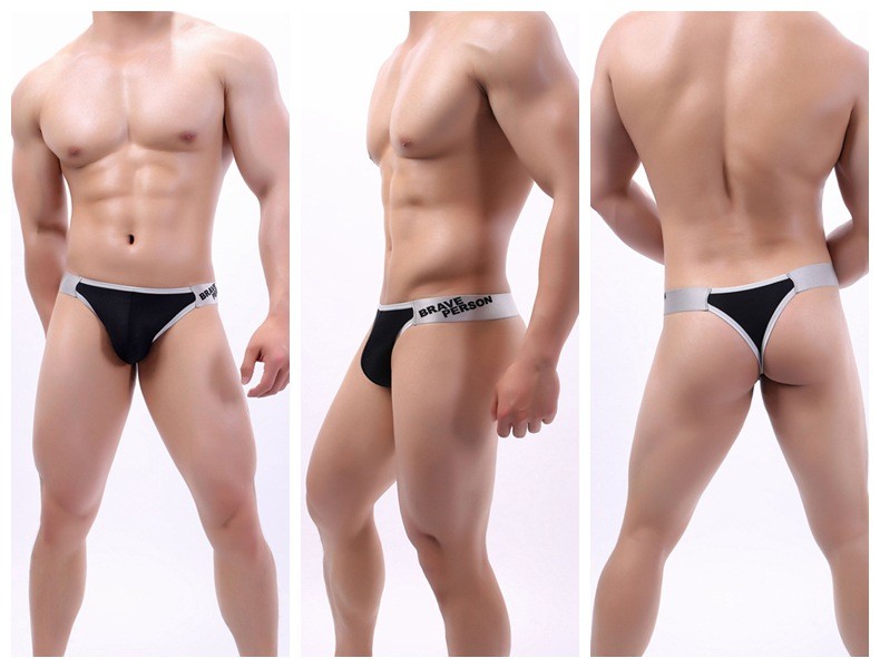 Custom Mens Briefs Underwear Manufacturer G String T Back Thong Lingerie Panties
