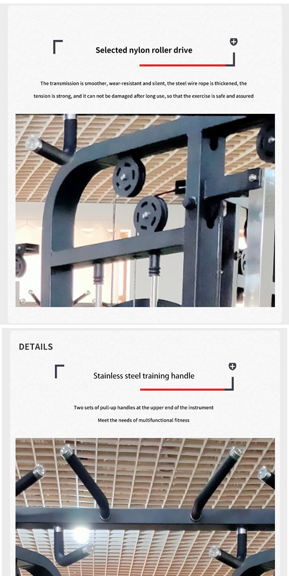 Squat Rack/Smith Machine Commercial Grade Strength Training Machine Commercial Fitness Equipment