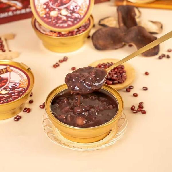Clean Label Chenpi Red Bean Paste Healthy Additive-Free Plant-Based Convenient