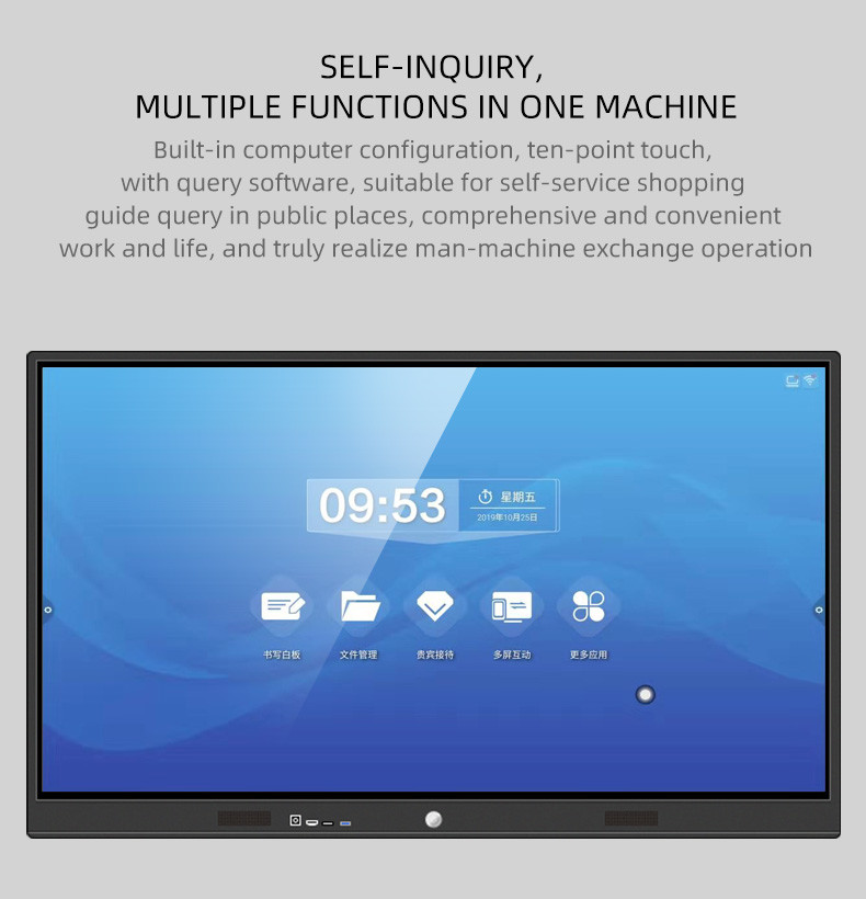 Training Electronic Touch Screen Projector Board Display