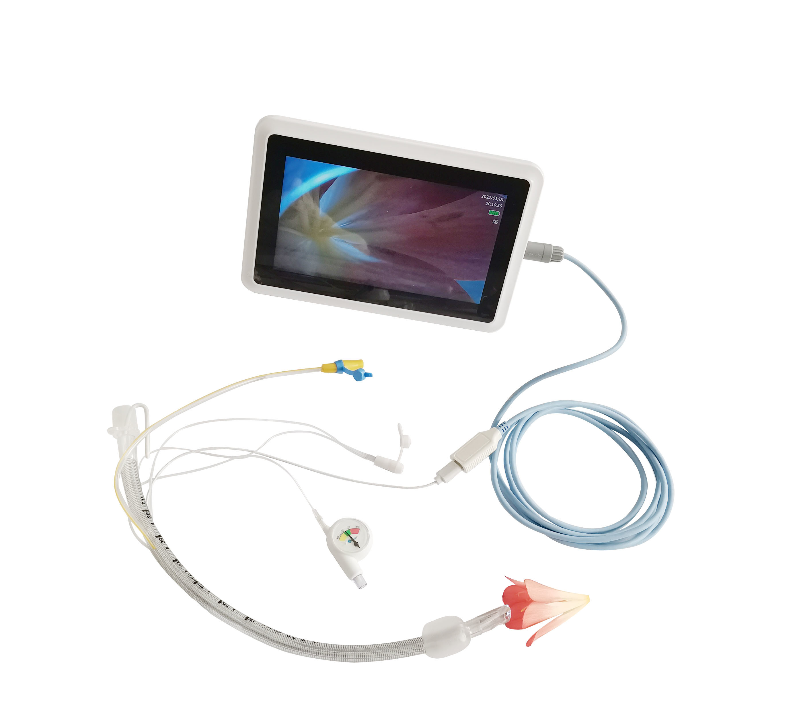 Factory Video Suction Reinforced Endotracheal Tube Medical PVC